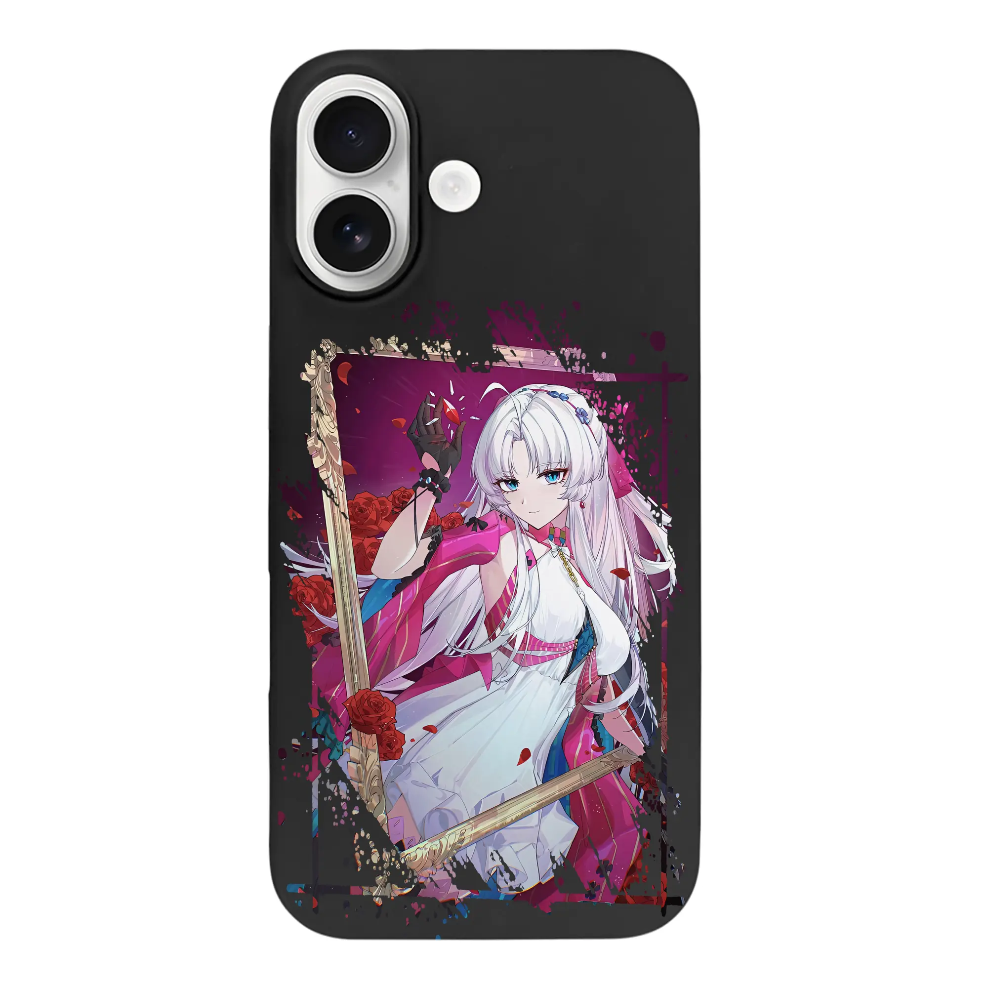 鳴潮 グッズ カルロッタ - iPhone 17 シリーズ シリコンケース 薄型 耐衝撃 指紋防止 ソフトタッチカバー 精密フィット 傷防止 保護ケース iPhone 17/17 Air/17 Pro/17 Pro Max 対応